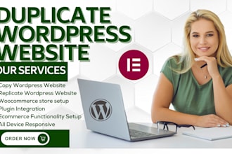 rebuild wordpress website redesign wordpress revamp wordperss clone wordpress