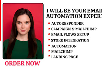 setup shopify klaviyo flows apollo active campaign mailchimp email automations