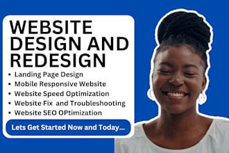 professionally design or redesign websites on wix squarespace ionos square
