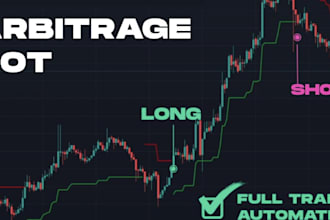 build automated triangular arbitrage trading bot, hft bot, arbitrage bot