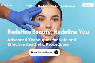 build plastic surgery website body contouring website get cosmetic surgery leads
