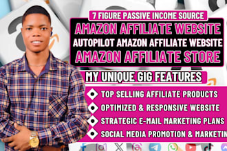 create autopilot amazon affiliate website, amazon affiliate website,amazon store