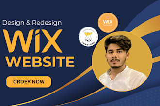 do wix website redesign, wix website design or design and redesign wix website
