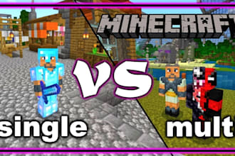 make 2d singleplayer or multiplayer game for you