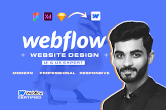 do figma to webflow and weflow website design