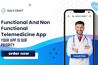 develop telemedicine mobile app medical app healthcare app doctor website app