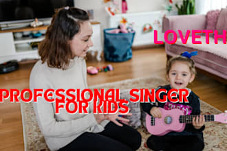 sing your kids songs and nursery rhymes in english and french