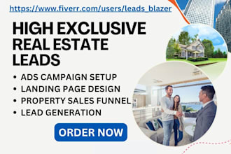 generate exclusive real estate leads property management leads via facebook ads