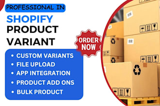 setup shopify product variant zepto swatch shopaw avada zakeke hulk globo apps