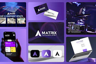 do business logo design, brand identity and complete branding kit