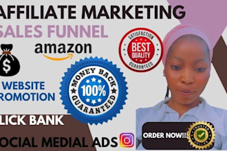 promote clickbank, amazon affiliate marketing, shopify marketing, sales funnel