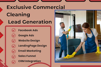 generate commercial cleaning leads  office cleaning leads home cleaning leads