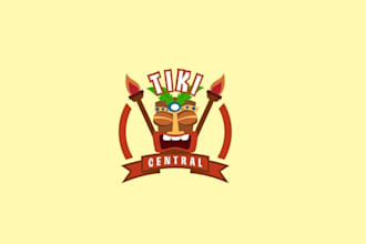modern and trendy logo for your cafe or bar