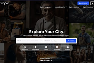 business directory website, business listing website brilliant directory website