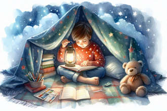 illustrate children story book illustration and story book