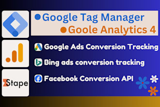setup google tag manager and analytics 4 for conversion tracking