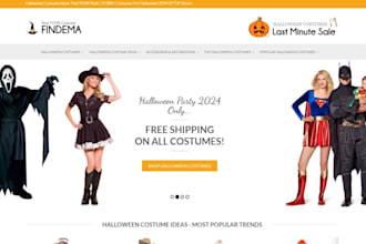 design halloween costume shopify store vampire costume wig hat faceprint website