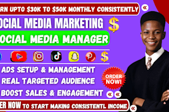 do insurance author or coach website promotion social media marketing management