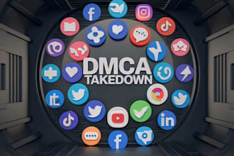 remove,delete,takedown,telegram, instagram,facebook,google,yt,reddit under dmca