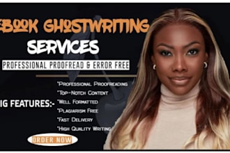 ghostwriter ebook KDP book ghost book writer nonfiction ghostwriter