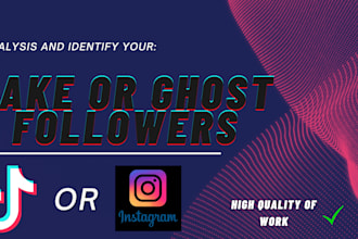 identify your fake or bots followers