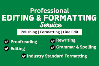meticulously proofread edit format movie script screenplay short stories tv film