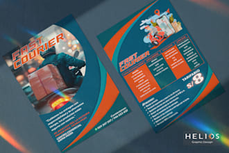 created your flyers to highlight your company