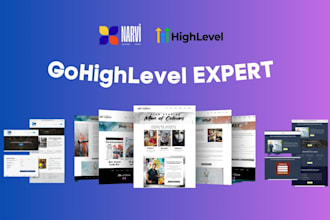 do gohighlevel automations, landing page, ghl expert, email template, funnel