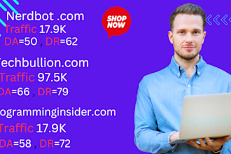 do guest post on nerdbot, techbullion, programminginsider