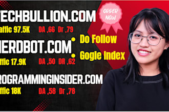 do guest post on nerdbot,com techbullion,com programminginsider,com