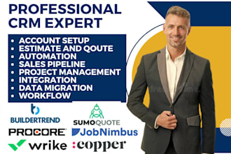 do buildertrend procore automation jobnimbus sumoquote copper integration wrike