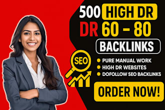 high quality 60 to da90 nofollow and dofollow pro backlinks