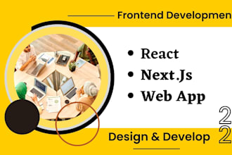 do frontend react next js vite pwa development