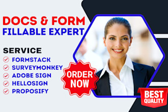 setup formstack surveymonkey hellosign adobe sign proposify jotform typeform crm