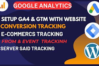 setup google analytics 4, ga4 ecommerce tracking with GTM