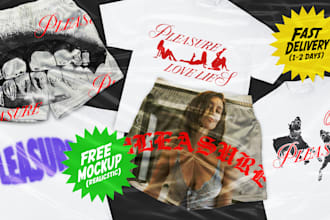 create clothing brand or streetwear design