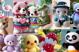 write a detailed step by step amigurumi crochet pattern amigurumi crochet toy