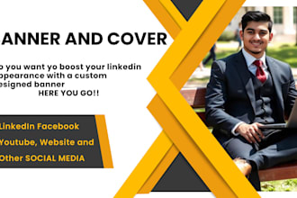 design linkedin carousal facebook youtube banner