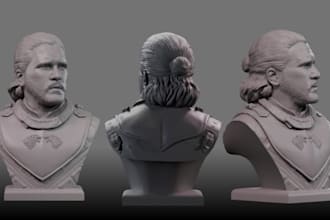 sculpt 3d character model, 3d miniature, action figure, creatures, mini figures