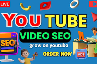 optimize youtube video SEO for rapid ranking results