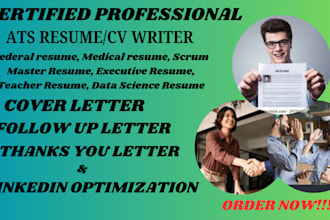 write a professional CV cover letter and linkedin profile