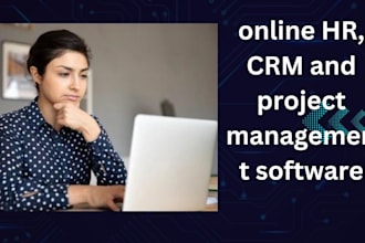 design online HR, CRM and project management software