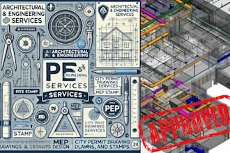provide digital stamp, usa pe stamp, florida stamp for city permit