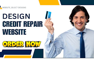 design and redesign wordpress credit repair website credit restoration website