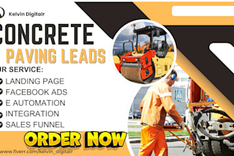 generate quality concrete installation paving leads paving contractor leads