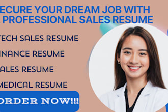 do a professional tech sales resume, IT resume, CV, cover letter and linkedin