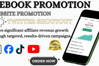 promote and advertised your ebook link, twitter shoutout tiktok affiliate