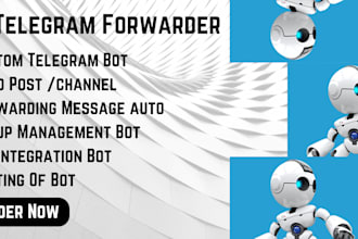create a custom telegram bot, auto posting, auto forwarding discord to telegram
