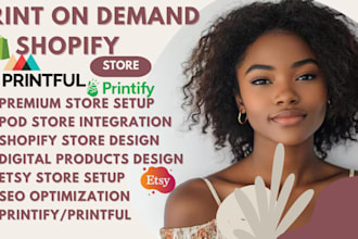 etsy store print on demand setup shopify printful, printify gelato shopify pod