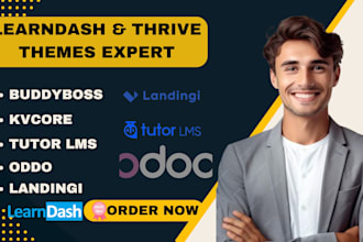 buddyboss, oddo, tutorlms, thrivethemes, thrivecart, landingi, jimdo, bookly pro